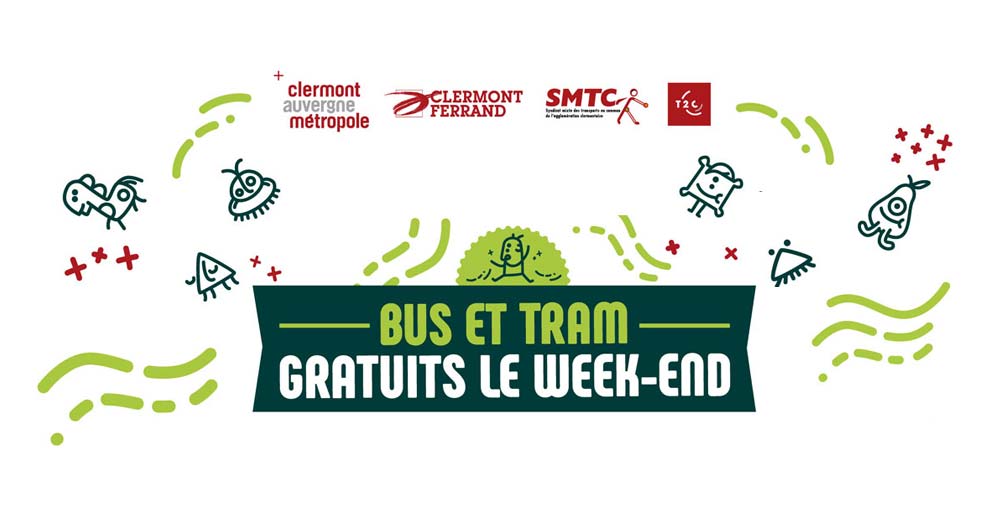 Bus et Tram gratuits le week-end + de liberté, + de simplicité, - de pollution. Changeons la ville ! Valable également sur les services Moovicité.